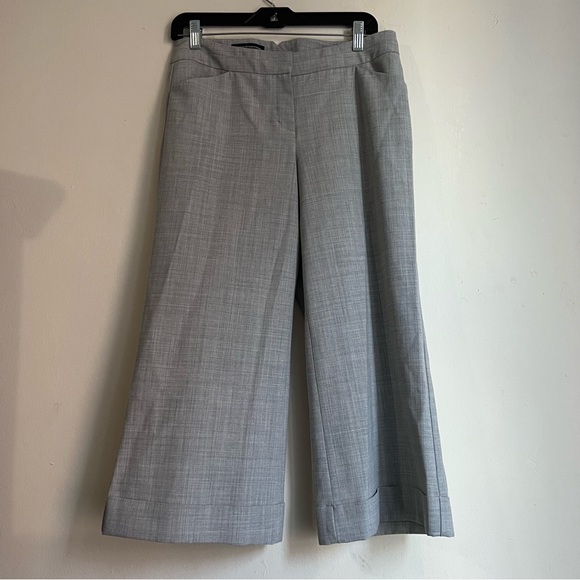 Express Designstudio Editor Capri Wide Leg pants size 4 - Picture 6 of 11
